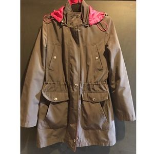 Women’s Nautica lined rain jacket